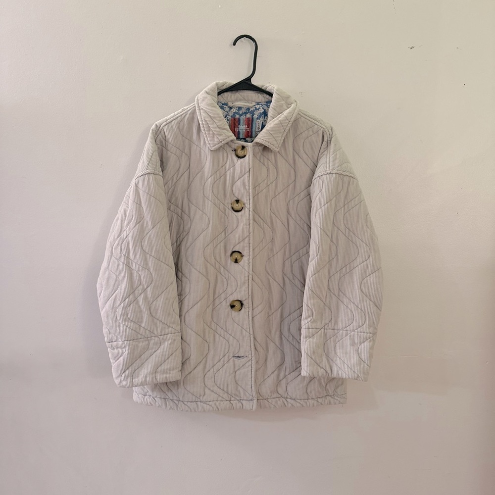 urban outfitters quilted corduroy jacket